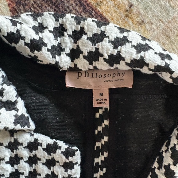 Philosophy Republic Clothing Women White Coat Medium - Picture 3 of 8